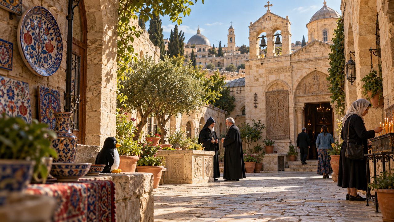 די אַרמענישע קהילה אין ירושלים: געשיכטע, אמונה און הײַנטיקע טעג