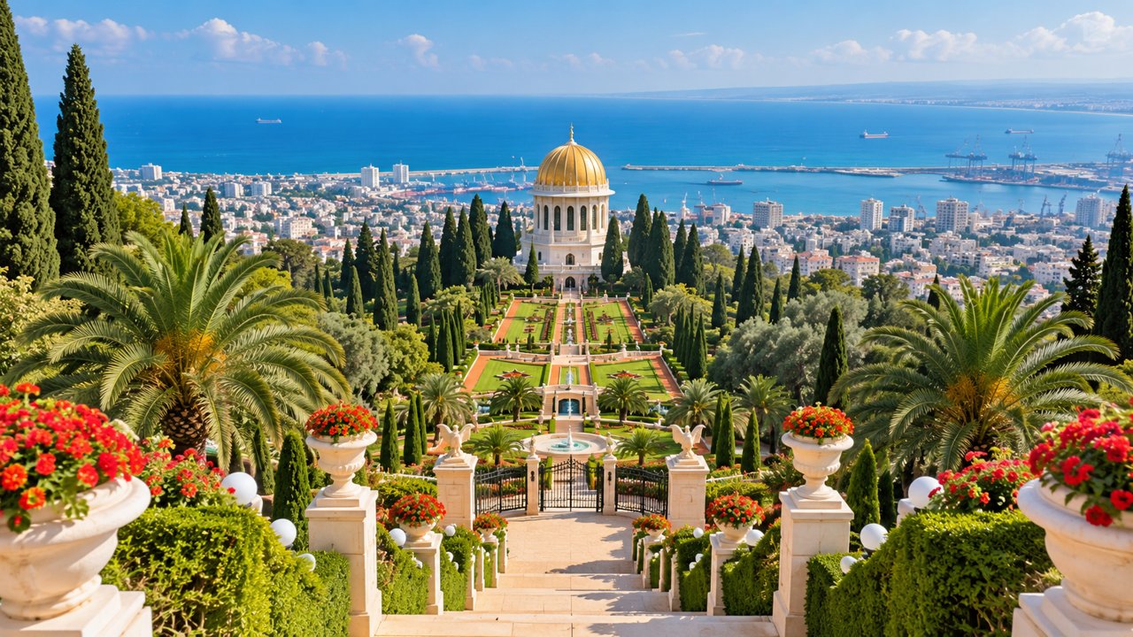 La foi bahá’ie en Israël : Haïfa, Acre et les jardins