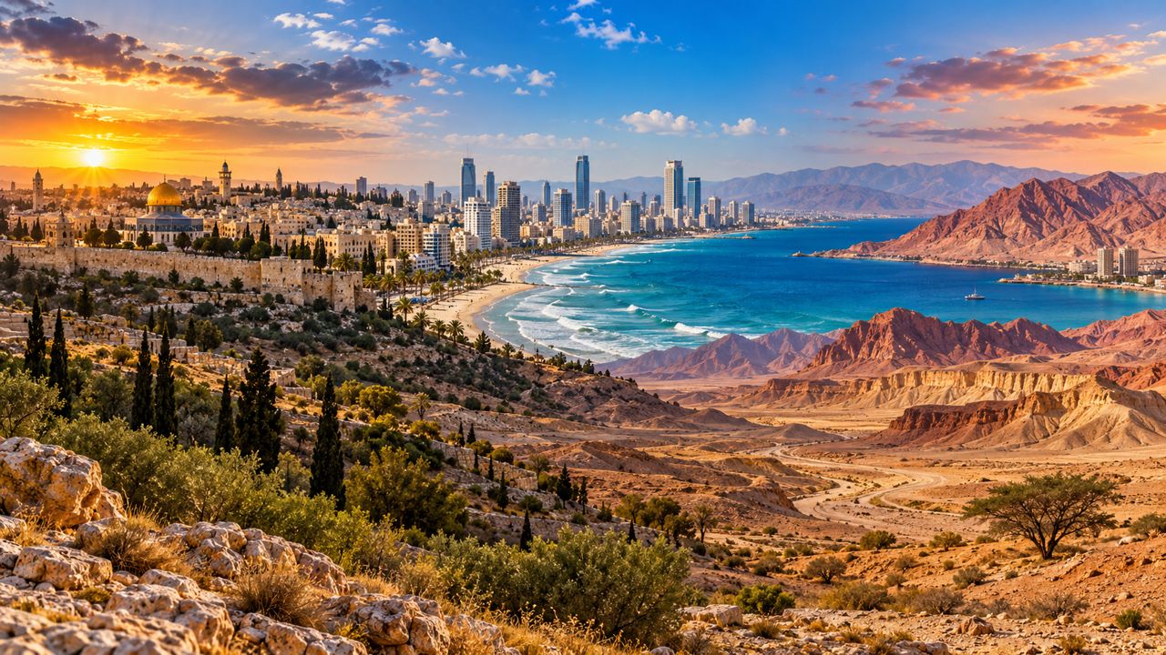 Klima und Temperaturen in Israel: Jerusalem, Tel Aviv, Eilat und der Negev