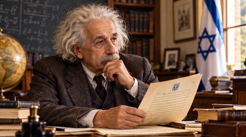 Albert Einstein und das Angebot, Präsident Israels zu werden