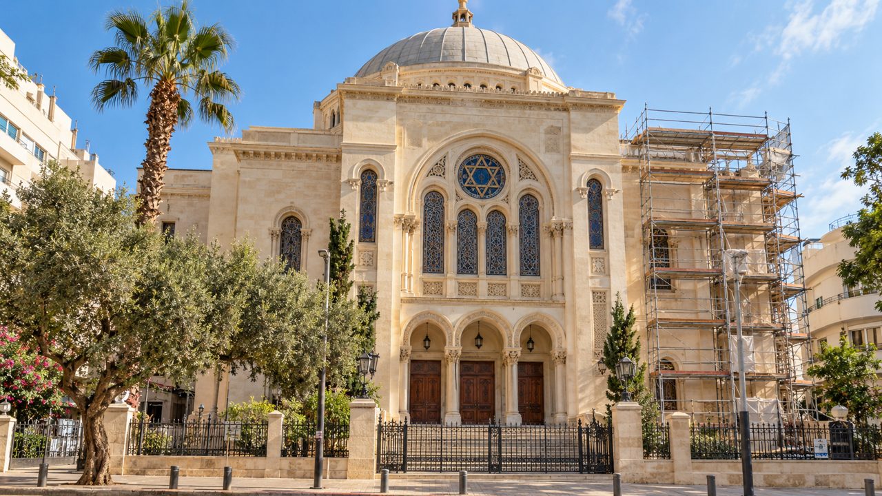 The Great Synagogue of Tel Aviv: history, architecture and renovation