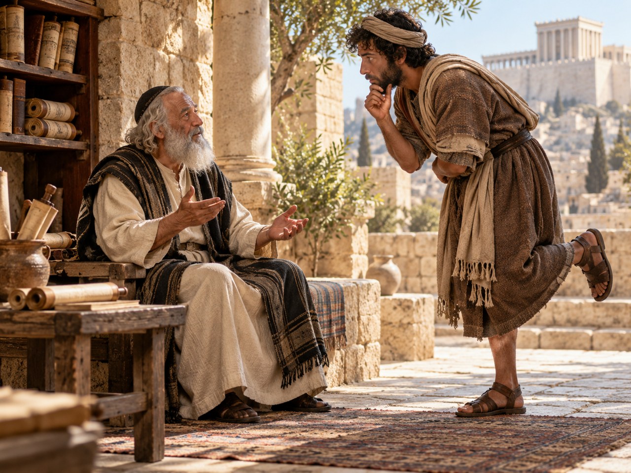 Hillel et la Torah sur un pied : respect, retenue et étude