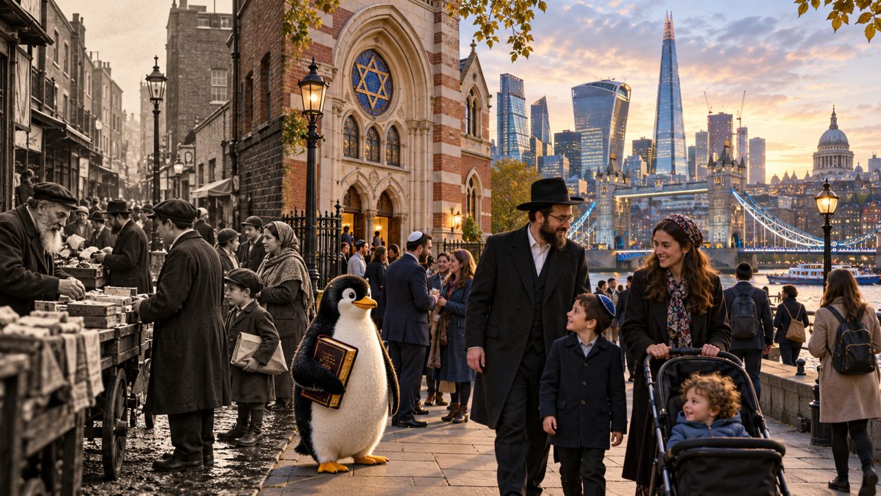 Jews in England and London: From Medieval Expulsion to Modern Life