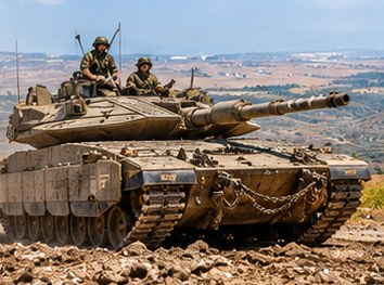 Merkava-Panzer und Merkavim-Busse