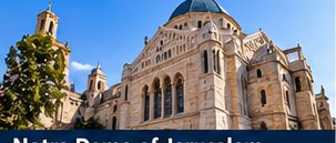 Notre Dame von Jerusalem: das päpstliche Zentrum an der Altstadt
