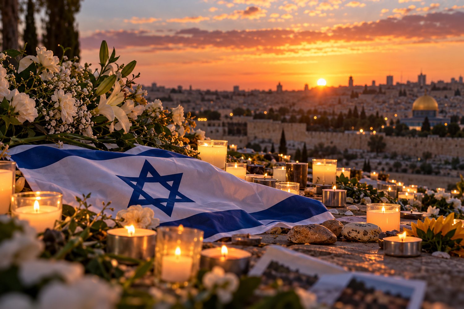 7 October 2023: attacks, victims, hostages and remembrance — contextual image