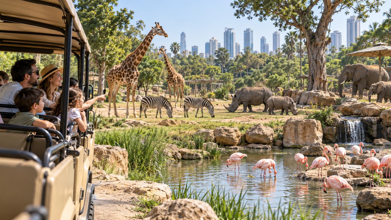 Ramat Gan Safari: animals, opening hours and ticket prices