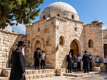 Shimon HaTzadik, pèlerinage à Jérusalem